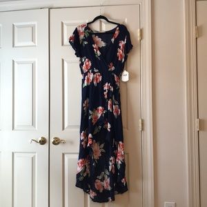 NWT Altar’d State High Low Floral Dress